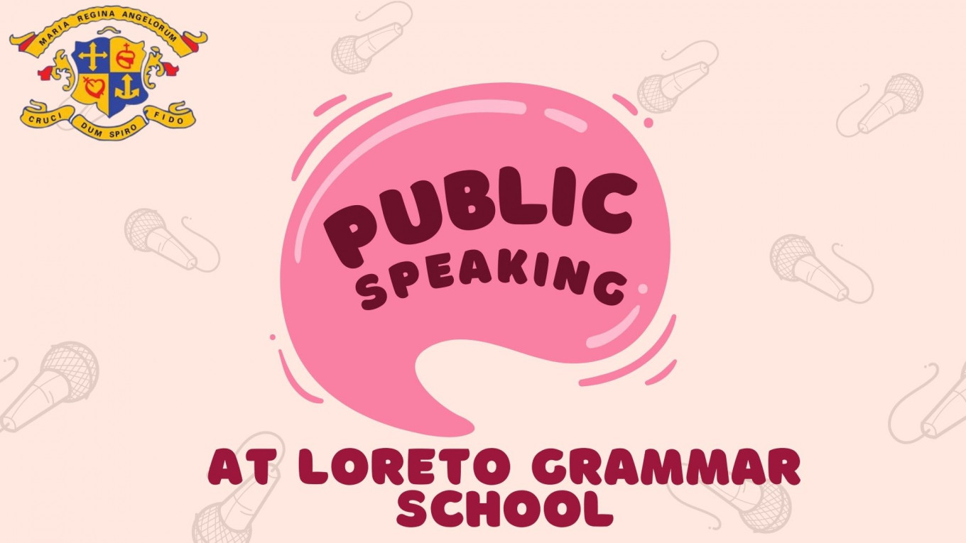 Public Speaking- Upcoming Events